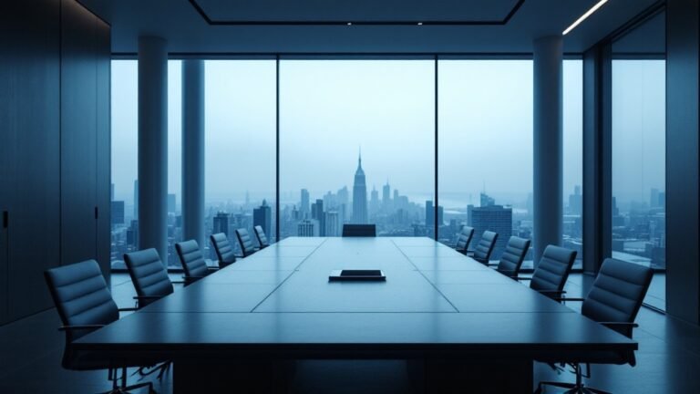 Editorial image for an article on leadership visibility and information gaps